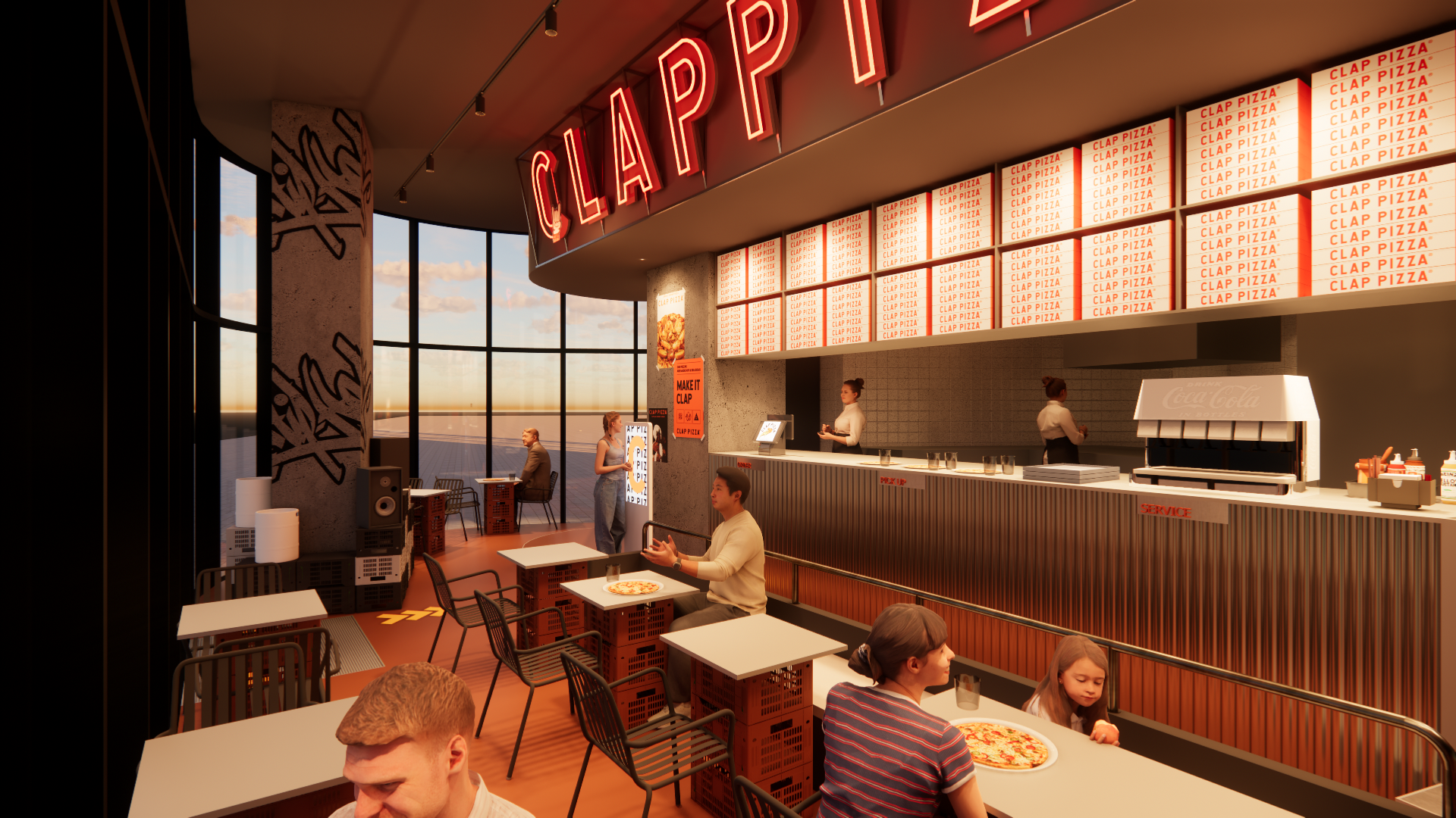 Clap Pizza Gwangju — GFFG
