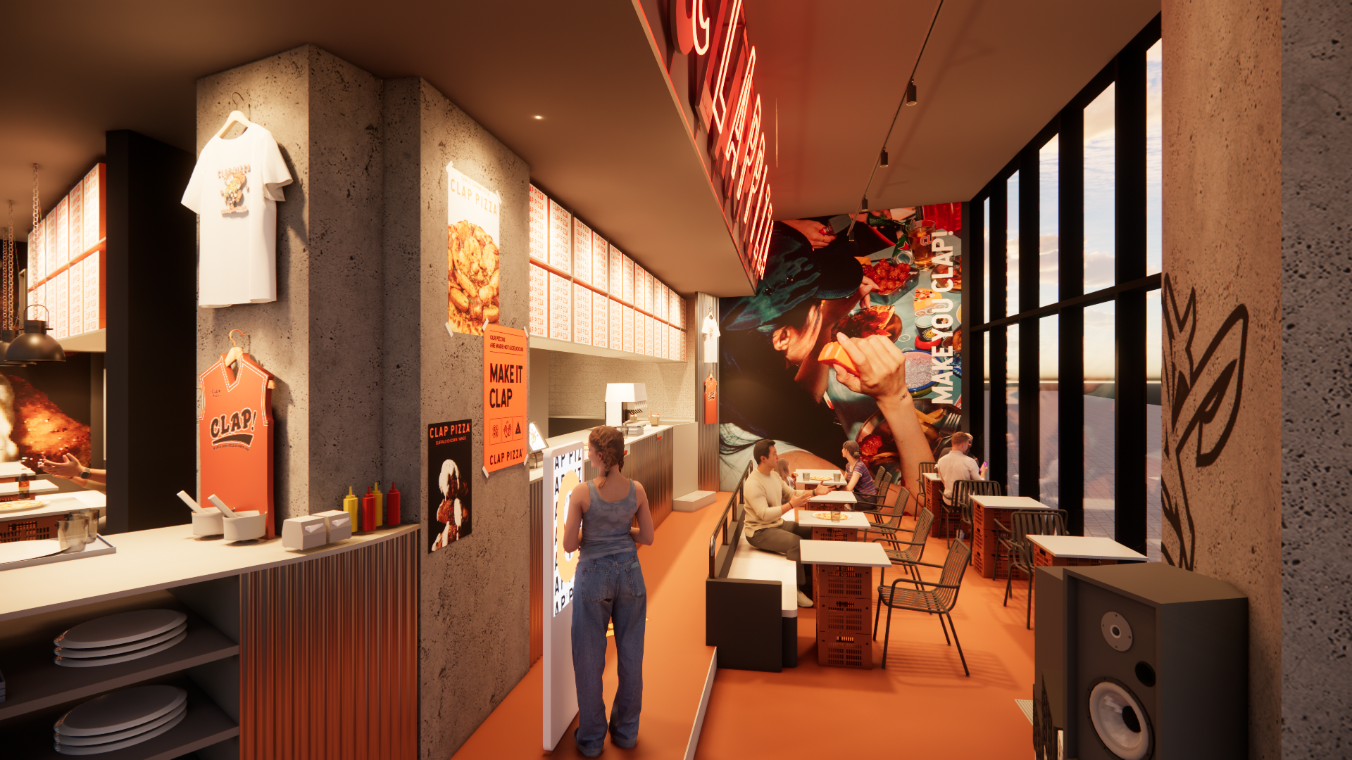 Clap Pizza Gwangju — GFFG