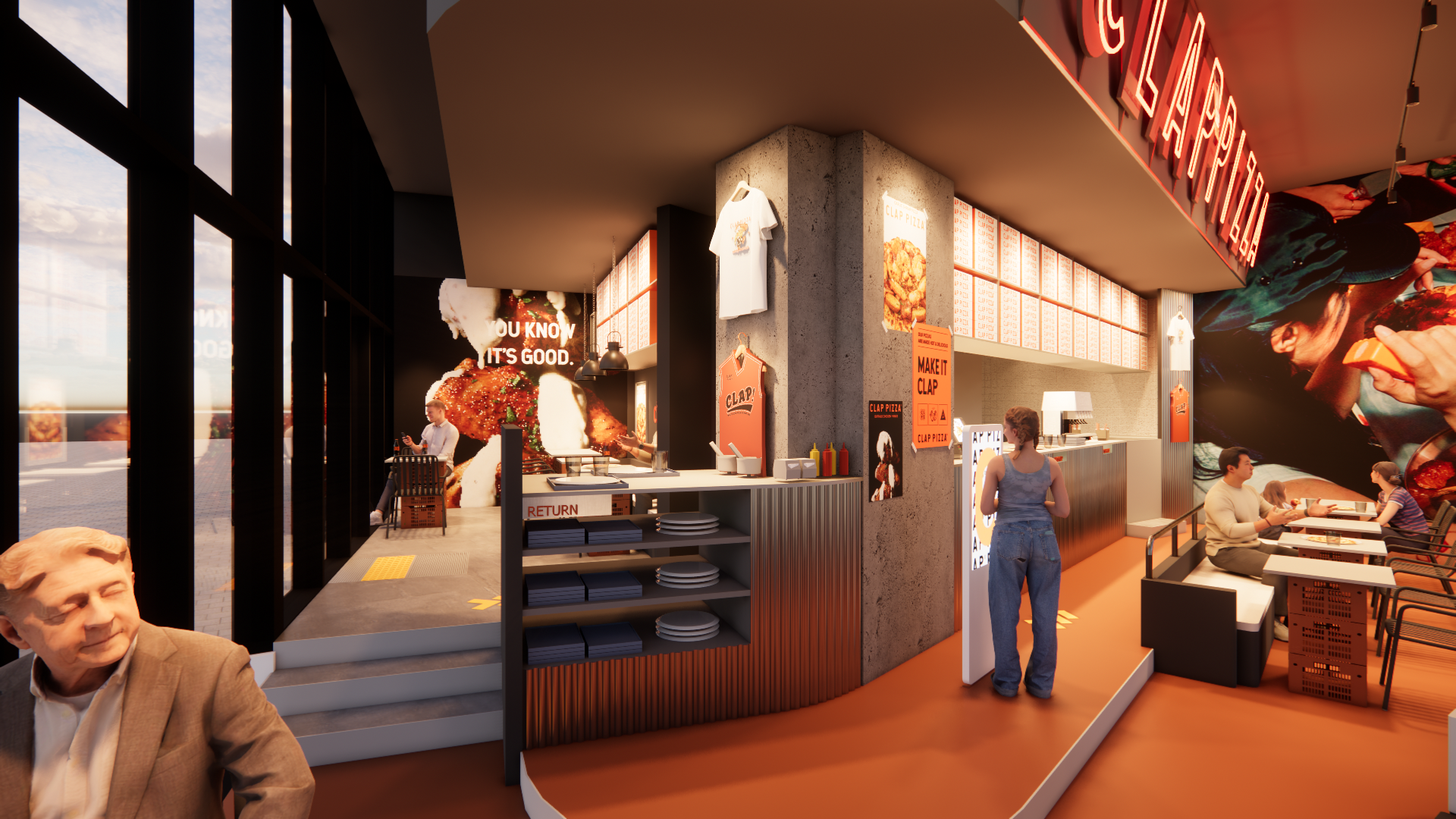 Clap Pizza Gwangju — GFFG