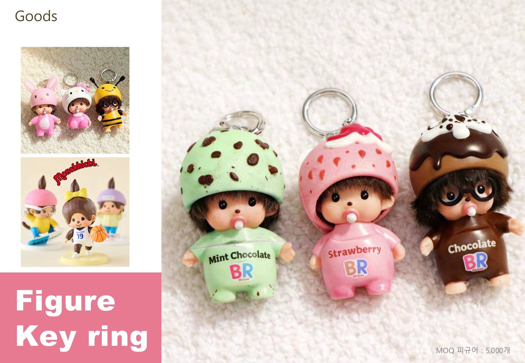 Goods idea: figure keyrings