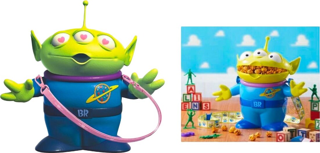 Alien container with strap
