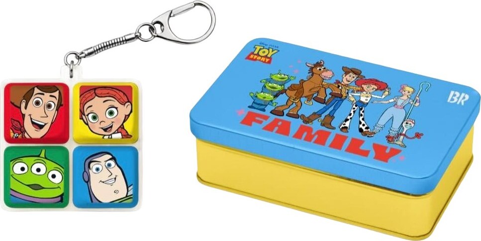 Keycap clicker and tin case