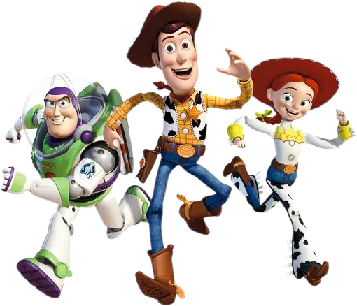 Woody, Buzz and Jessie